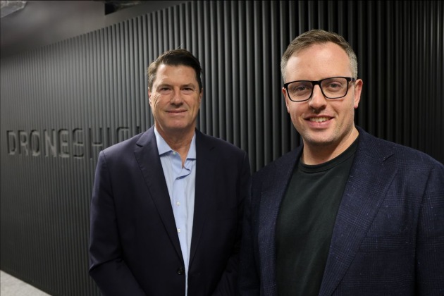 DroneShield's Chairman Hamish McLennan and Angus Bean, CEO and Managing Director.

Credit: DroneShield