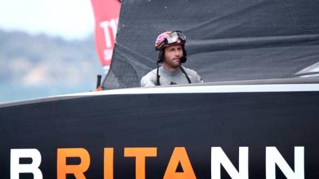 INEOS Team UK skipper Ben Ainslie has questioned the fairness of a rule that has hs team facing a race disqualification if they stray outside the strict AC75 Class Rule. PHIL WALTER/GETTY IMAGES