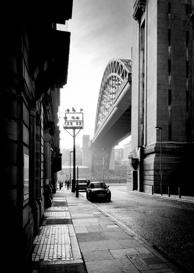 Adrian Beasley, United Kingdom, First Place - Cityscape. The Timeless Tyne Bridge, Newcastle upon Tyne, Shot on iPhone 13 Pro