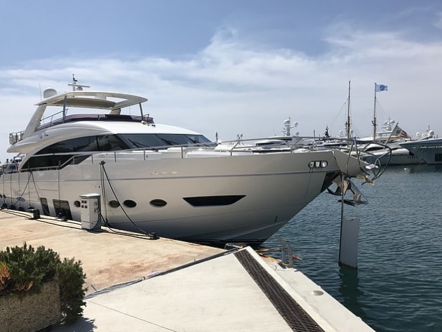 The Vision 60ft yacht collided into the boat which was said to be travelling at 'three times the speed limit' when it crashed at 9pm. The UK Marine Accident Investigation Branch is also investigating the collision.