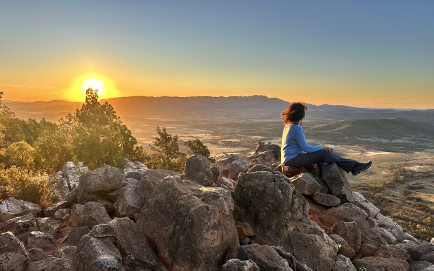 Incandescent sunsets on Chace.