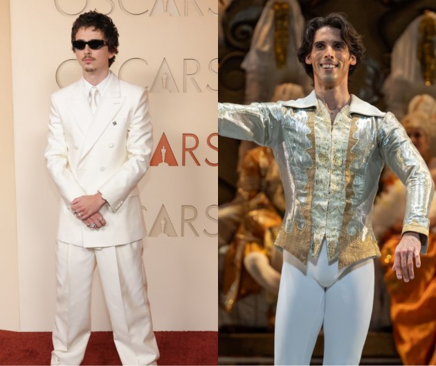 Timoth&eacute;e Chalamet. Photo by Mike Coppola/Getty Images. Oscar Vald&eacute;s as Prince Desir&eacute; in The Sleeping Beauty, West Australian Ballet.
Photo: Bradbury Photography.
