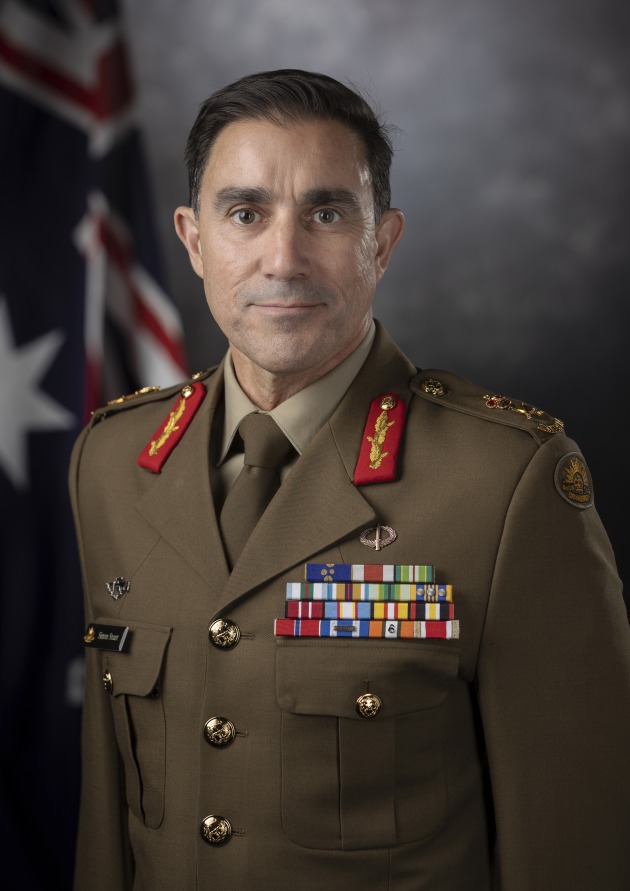 Chief of Army, Lieutenant General Simon Stuart. 

Credit: Defence
