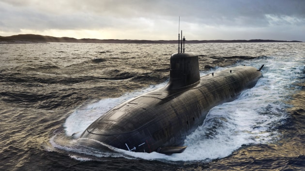 Australia and the UK will deliver SSN-AUKUS, a new conventionally-armed nuclear-powered submarine, based on a UK design and incorporating Australian, UK and US technologies. 

Credit: Defence