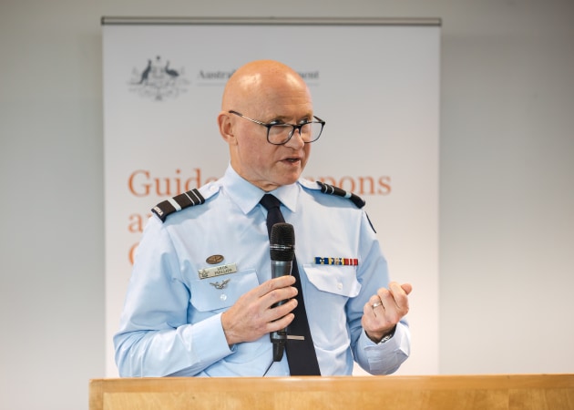 Air Marshal Leon Phillips. 

Credit: Defence