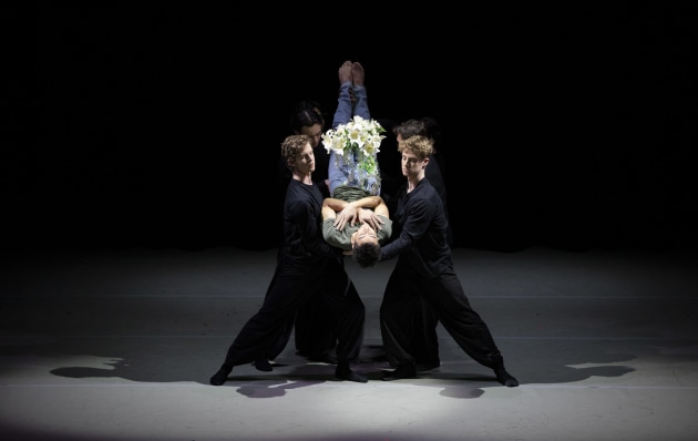 Students of the Australian Ballet in A Dream Story. Photo by Sergei Konstantinov