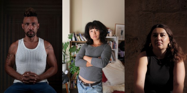 Image: Photo (L-R): Yuriyal Bridgeman, courtesy of Mick Richards; EJ Son, courtesy of the artist; and Teresa Busuttil, courtesy of Leo Chircop.