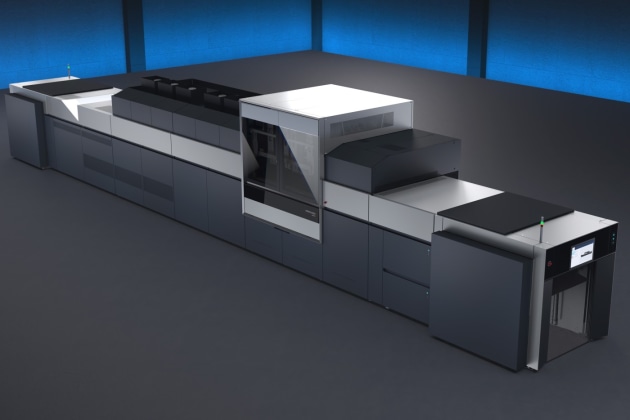 Full Prinect integration: The Jetfire 75 supports efficient, cost-optimised hybrid print production