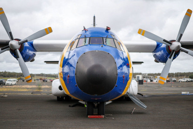 Four Transall C-160 firefighting tankers are ready to fly in Australia, but certification delays are keeping them on the ground as another fire season approaches. (Transall Tankers)