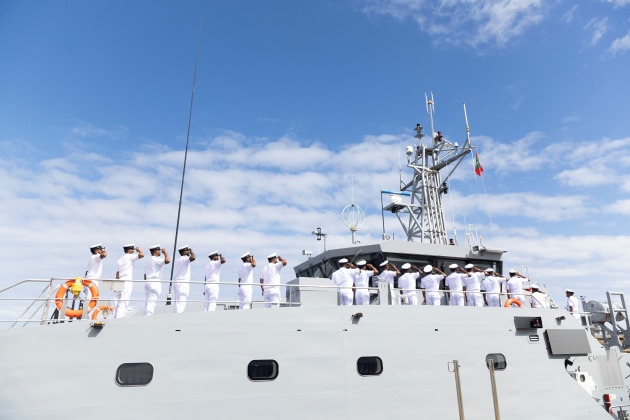 Australia has delivered the final Guardian-class Patrol Boat to the Republic of Maldives under the Defence Cooperation Program in an official handover ceremony at HMAS Stirling, Western Australia.

Credit: POIS Matthew Lyall / Defence