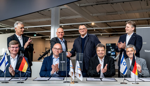 TKMS and Elbit Systems have signed a Memorandum of Understanding to establish a strategic framework agreement to explore opportunities for cooperation in the development, integration and commercialisation of advanced naval defence solutions.

Credit: TKMS / Elbit Systems