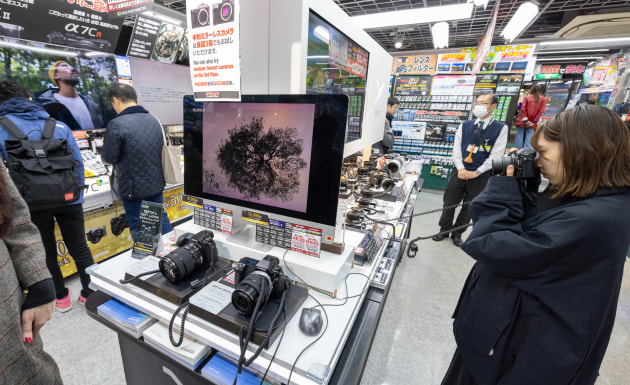 Yodabashi Camera store in Shinjuku. Photo: Tim Levy