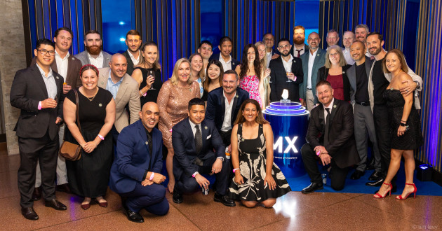 Logitech Oceania team photo at the Logitech 10th anniversary of MX Mastery. Image: Tim Levy