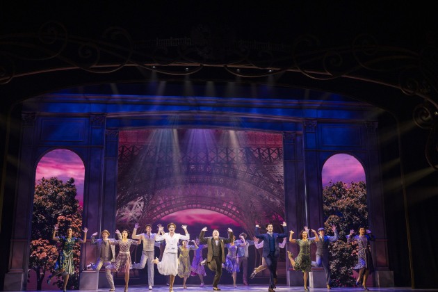Georgina Hopson, Rodney Dobson and Robert Tripolino in Anastasia. Photo by Jeff Busby.