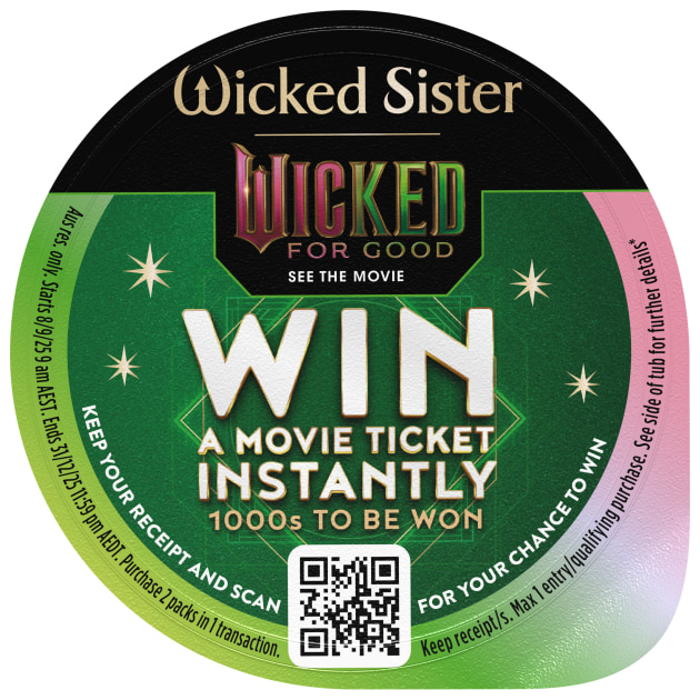 Printed foil lids: The design included a fine green-to-pink gradient on a black background, requiring precise calibration of foil substrate and embossing