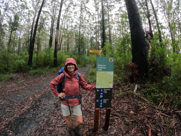 The trail is well signposted.