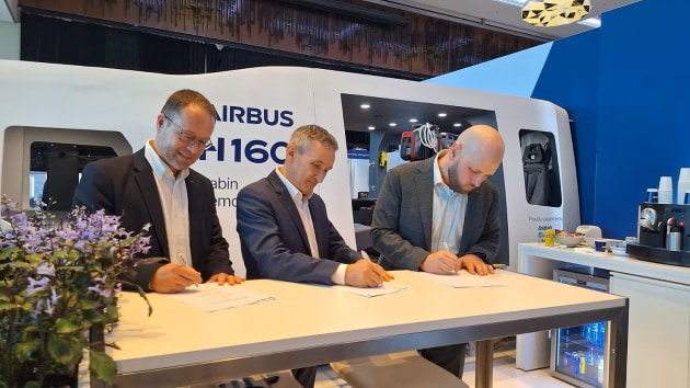 BlueRoom Simulations has signed a Memorandum of Understanding with Airbus Australia Pacific and Airbus Helicopters at RotorTech 2026 on the Gold Coast. 

Credit: BlueRoom Simulations