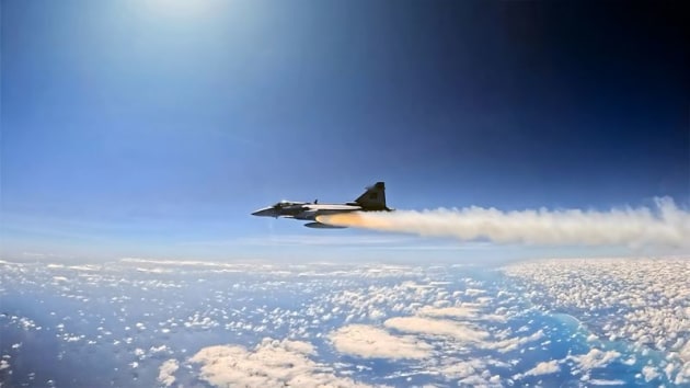 In November, the Brazilian Air Force (FAB) has achieved a milestone by completing the first firings of the Meteor Beyond Visual Range Air-to-Air Missile (BVRAAM) from Gripen E.

Credit: Saab