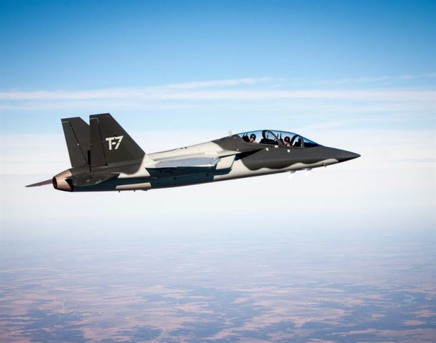 Saab, Boeing and BAE Systems have signed a Letter of Intent to collaborate on the Royal Air Force fast-jet trainer program, leveraging T-7 as the core of the training system.

Credit: Boeing