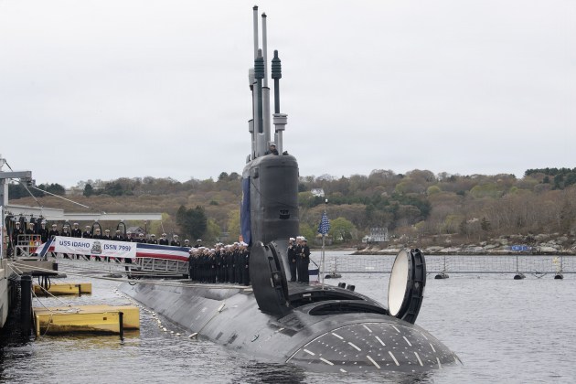 The commissioning of USS Idaho, one of the Virginia-class Block 4 submarines. 

Credit: John Narewski / US Defense