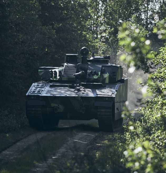 BAE Systems CV90.

Credit: Saab