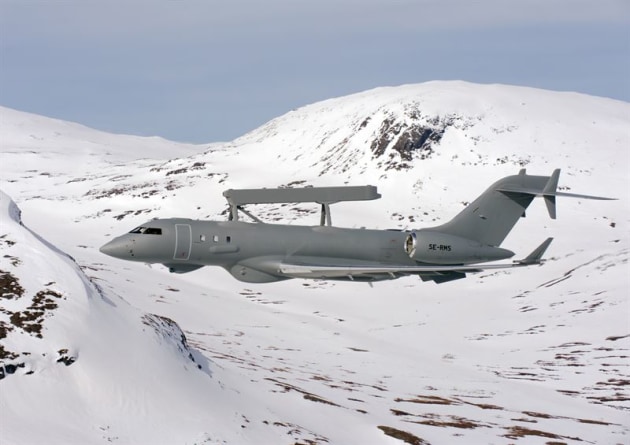 Saab has signed a teaming agreement with CAE to jointly pursue Canada&rsquo;s future Airborne Early Warning and Control program based on Saab&rsquo;s GlobalEye platform.

Credit: Saab