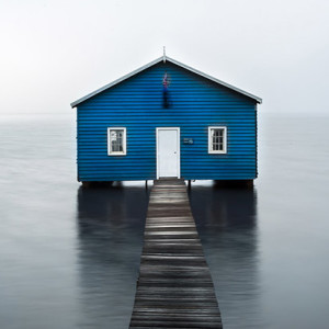 'Blue Boatshed,' by Catherine Matthys.