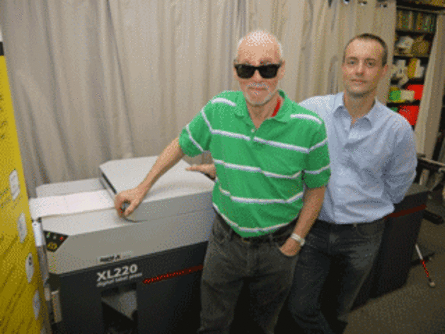 Bruce &amp; Nick Mansell with the RapidXL220