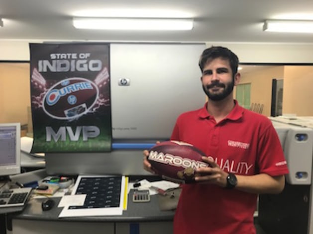 Cornerstone Press carried the ball for QLD in week one.