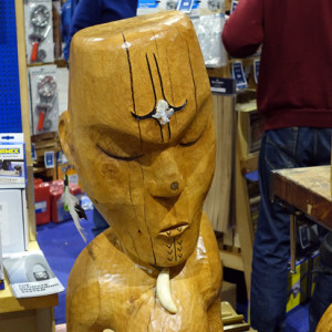 Maori carvings by Kapene Alexander for Carbatec.