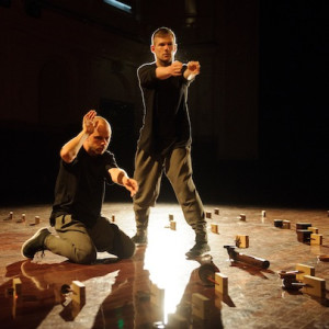 Antony Hamilton and Alisdair Macindoe in Meeting.  Photo:  Sarah Walker.