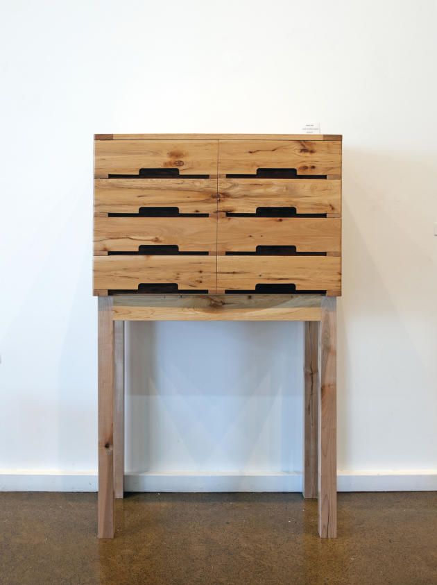 David Hall, Stacks of Crates cabinet, Create from a Crate 2016. Photo: Viki Petherbridge