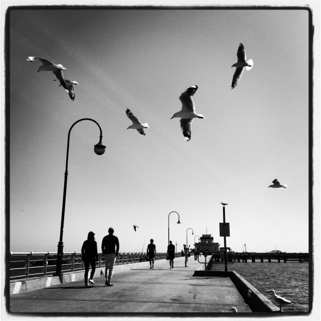 Photo by Douwe Dijkstra from the series 'Mobile Streetphotography.' Winner, 2015 Black and White Photographer of the Year.