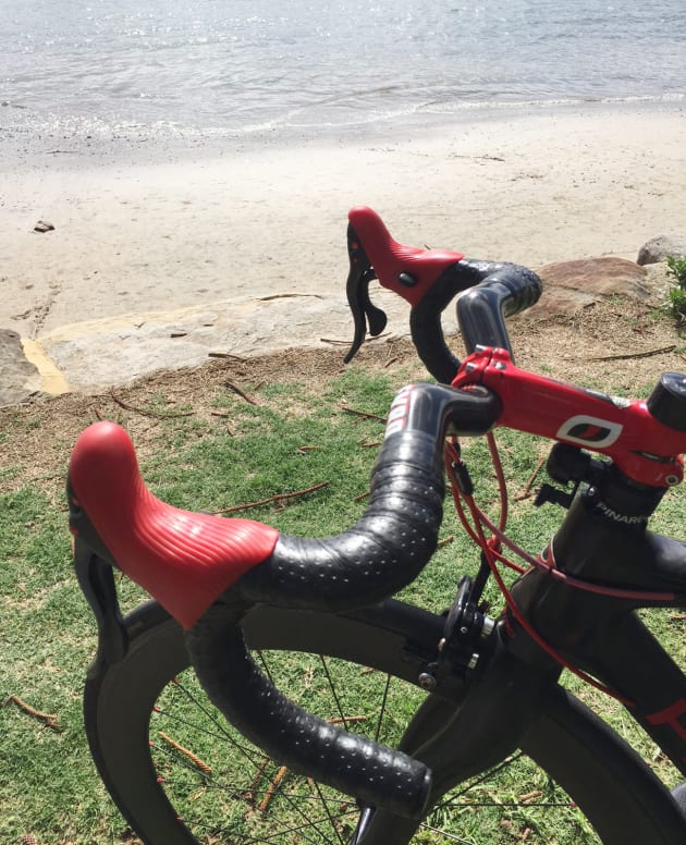 cafe handlebars bicycle