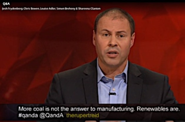 'There is no silver bullet': Energy Minister Josh Frydenberg.