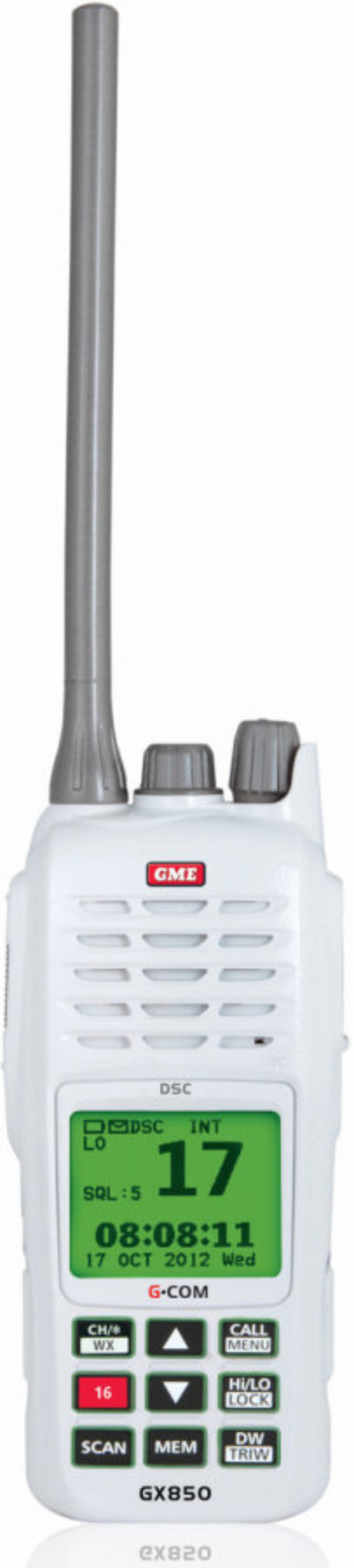 GME handheld VHF Fishing World