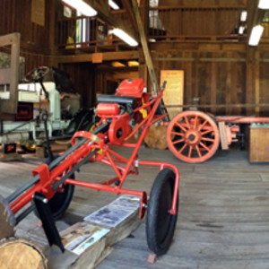 Display at the Gympie Woodworks Museum and Interpretive Centre.