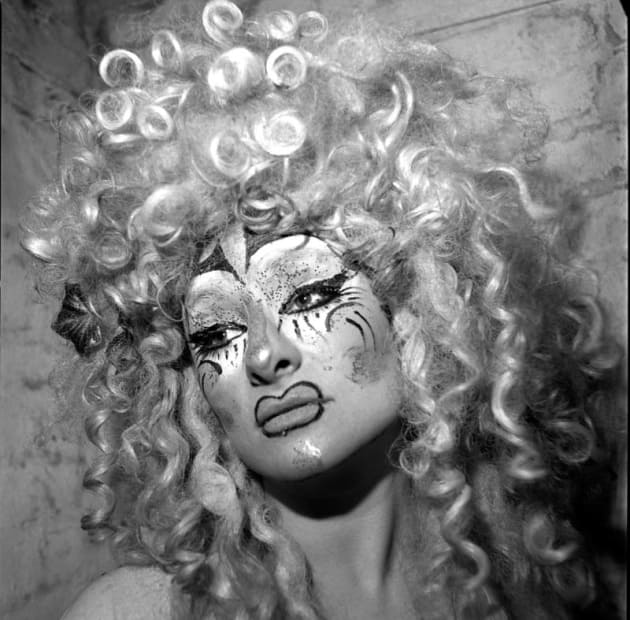 Bradbrook's work frames the facades of entertainers post entertaining; sweaty, tired and dejected.