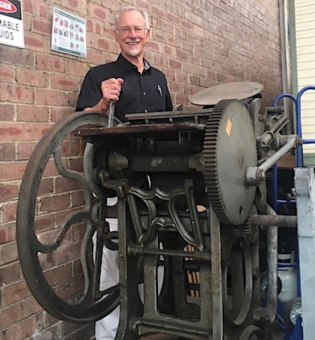 James Cryer has a long history with printing.