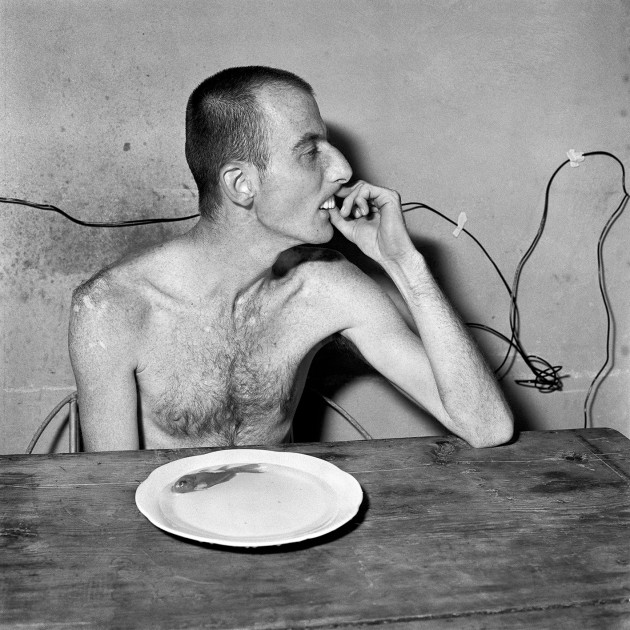 Lunchtime, 2001. © Roger Ballen.