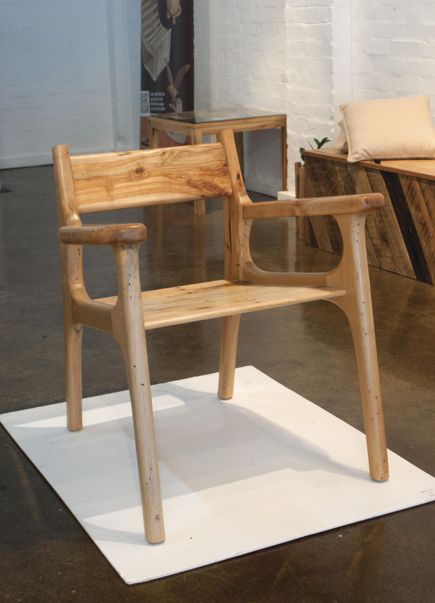 Mark Carron, Chair, Create from a Crate 2016. Photo: Viki Petherbridge