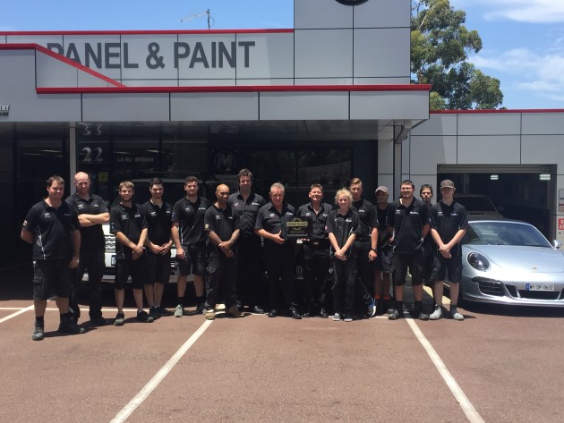 Well done to the team at McCarthy Panel & Paint on their I-CAR Gold status