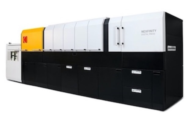 The Nexfinity digital press from Kodak.