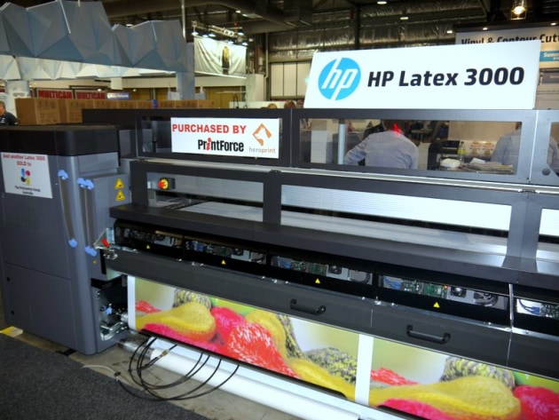 Sold - HP&#39;s Latex 3000 in double sale success