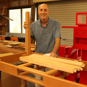 Raf Nathan in his workshop.