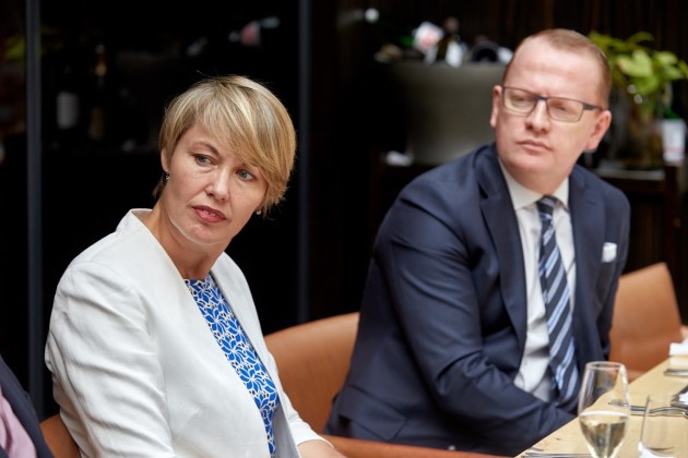 Jo-Anne Ruhl - Infor Pacific Managing Director.
Gerard Crawford - Van Laack Managing Director.