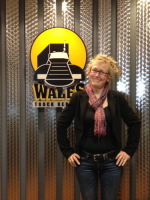 The latest finalist Roslyn Anderson from Wales Truck Repairs, NSW