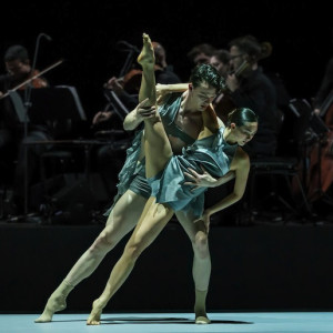 Sam Young Wright and Chloe Leong in Variation 10. Photo by Peter Greig