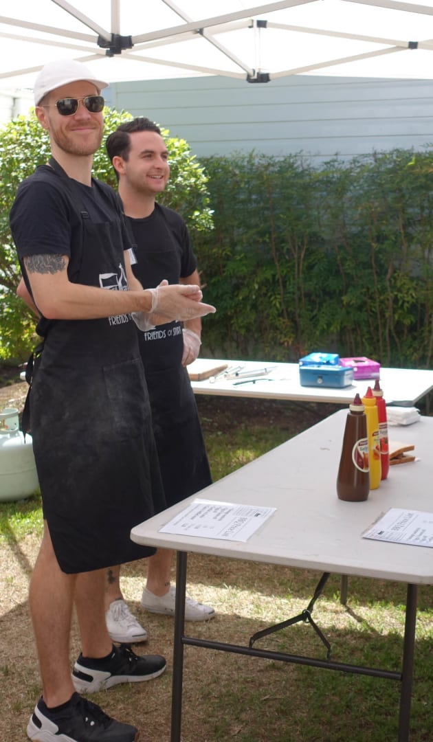 Service with a smile from friends of Sturt.