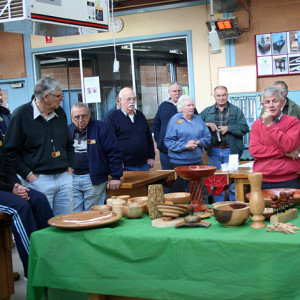 A show and tell segment is part of most Northern Turners' meetings.